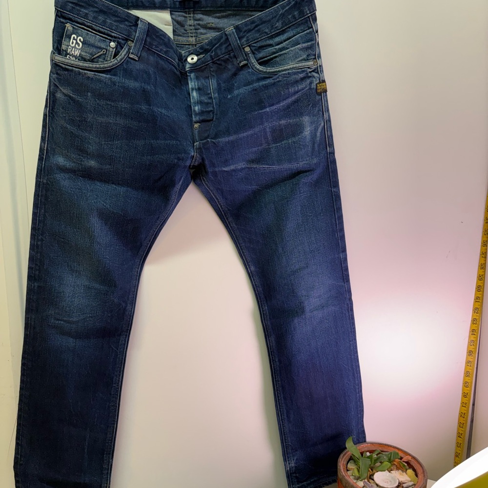 G-Star Raw Dark Blue Slim Men's Jeans
